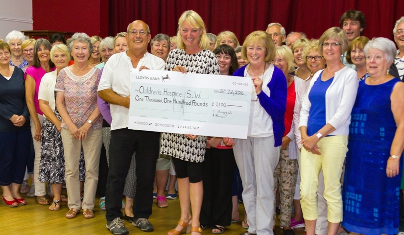 Concert raises £1,100 for Children’s Hospice Southwest